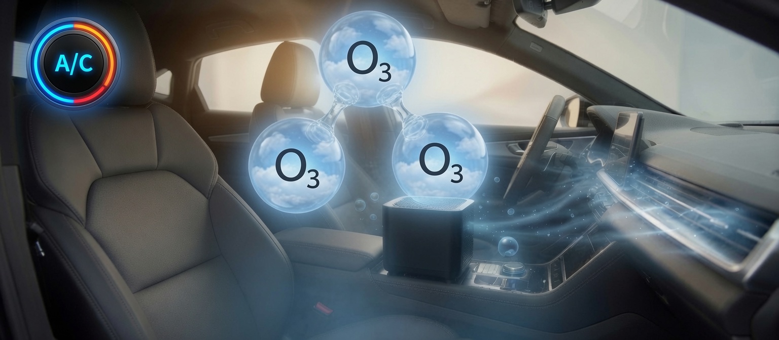 Automobilio salono ozonavimas